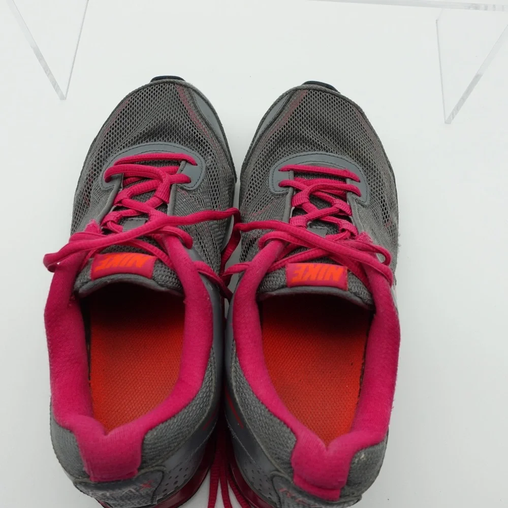 Nike Reax Run 7 Women Size 7.5 Shoes Pink Running Sneakers Mesh Training Lace Up